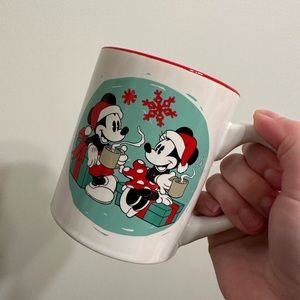 - Disney Mickey & Minnie Cozy Christmas Mug